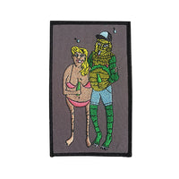 Creature From the Black Lagoon Patch White Trash Creature Patch