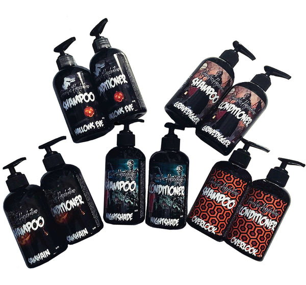 bloodbath shampoo bloodbath conditioner indie hair horror bath
